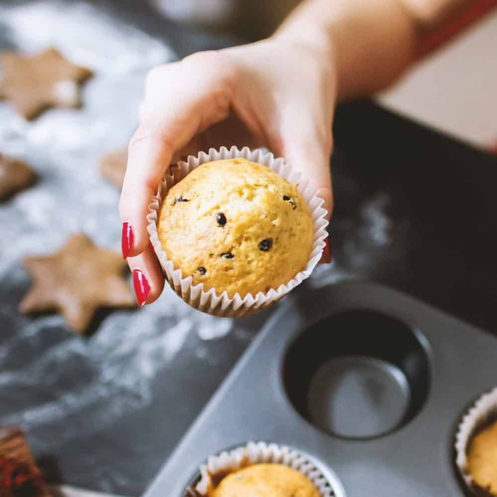 Schokomuffins mit flüssigem Nutella Kern - schnelles &amp; einfaches Rezept ...