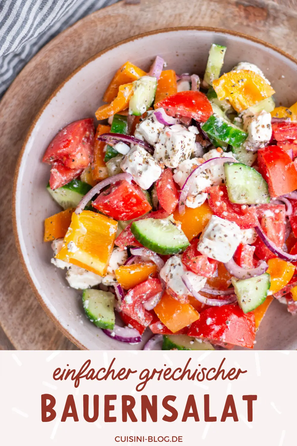 griechischer-bauernsalat-rezept-einfach Schoko Muffins Pin