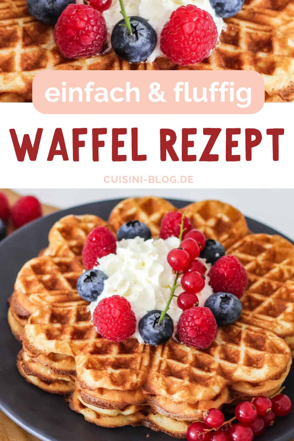 waffel-rezept-omas-waffelteig-einfach-fluffig-3 Mit diesem einfachen Waffel Rezept kannst du fluffige Waffeln wie von Oma selber machen. Das Waffelteig Grundrezept aus wenigen Zutaten ist schnell zubereitet.