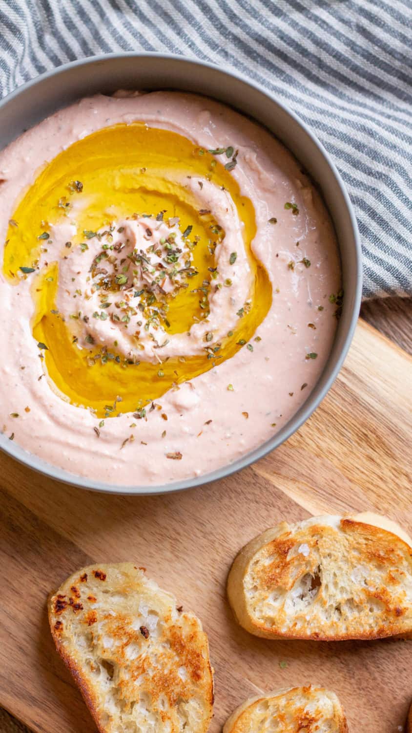 feta-creme-dip-rezept-selber-machen-1 Rezept für Feta Creme Dip mit Schafskäse wie vom Griechen selber machen.