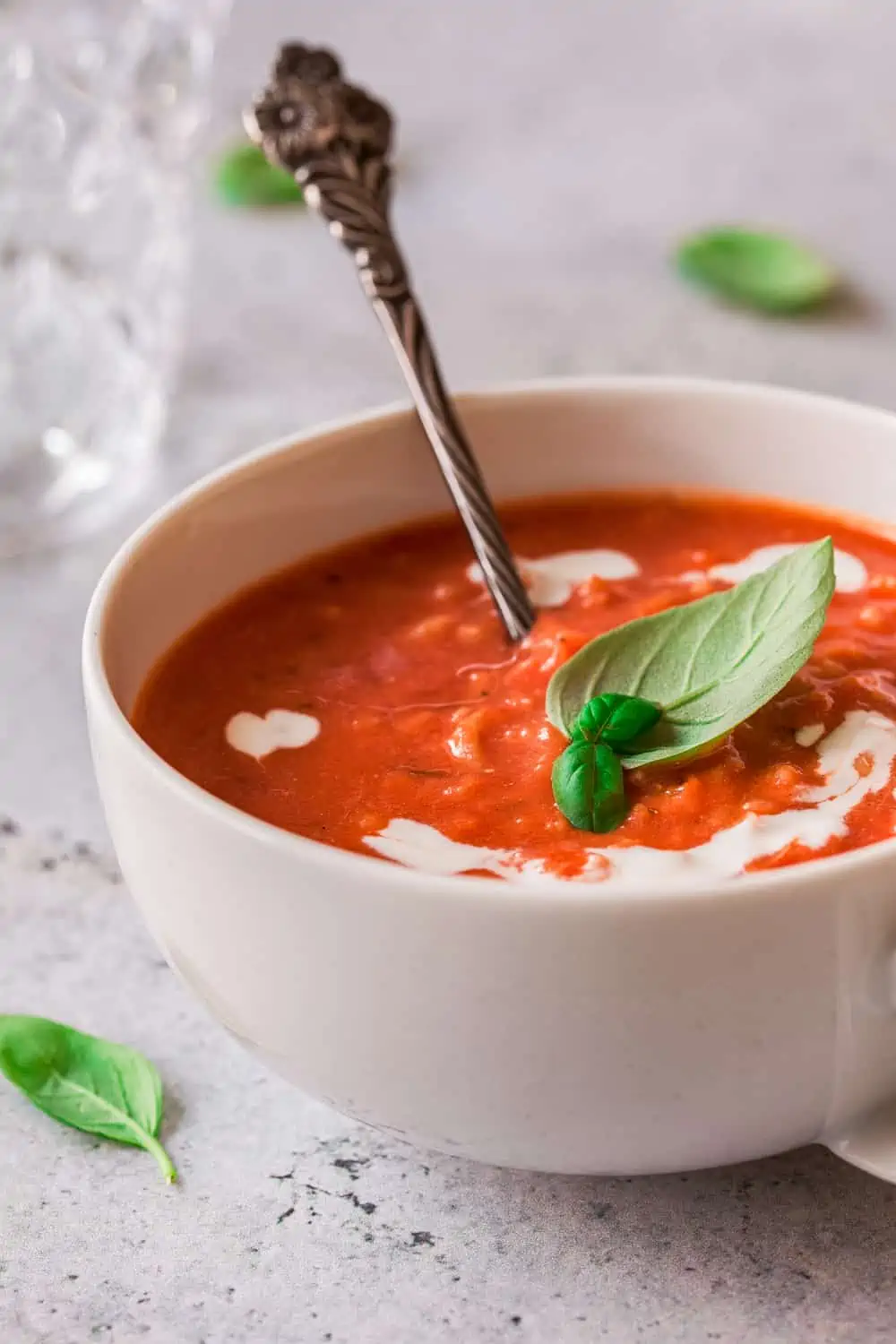 Schnelle Tomatensuppe mit Reis - super leckeres Rezept