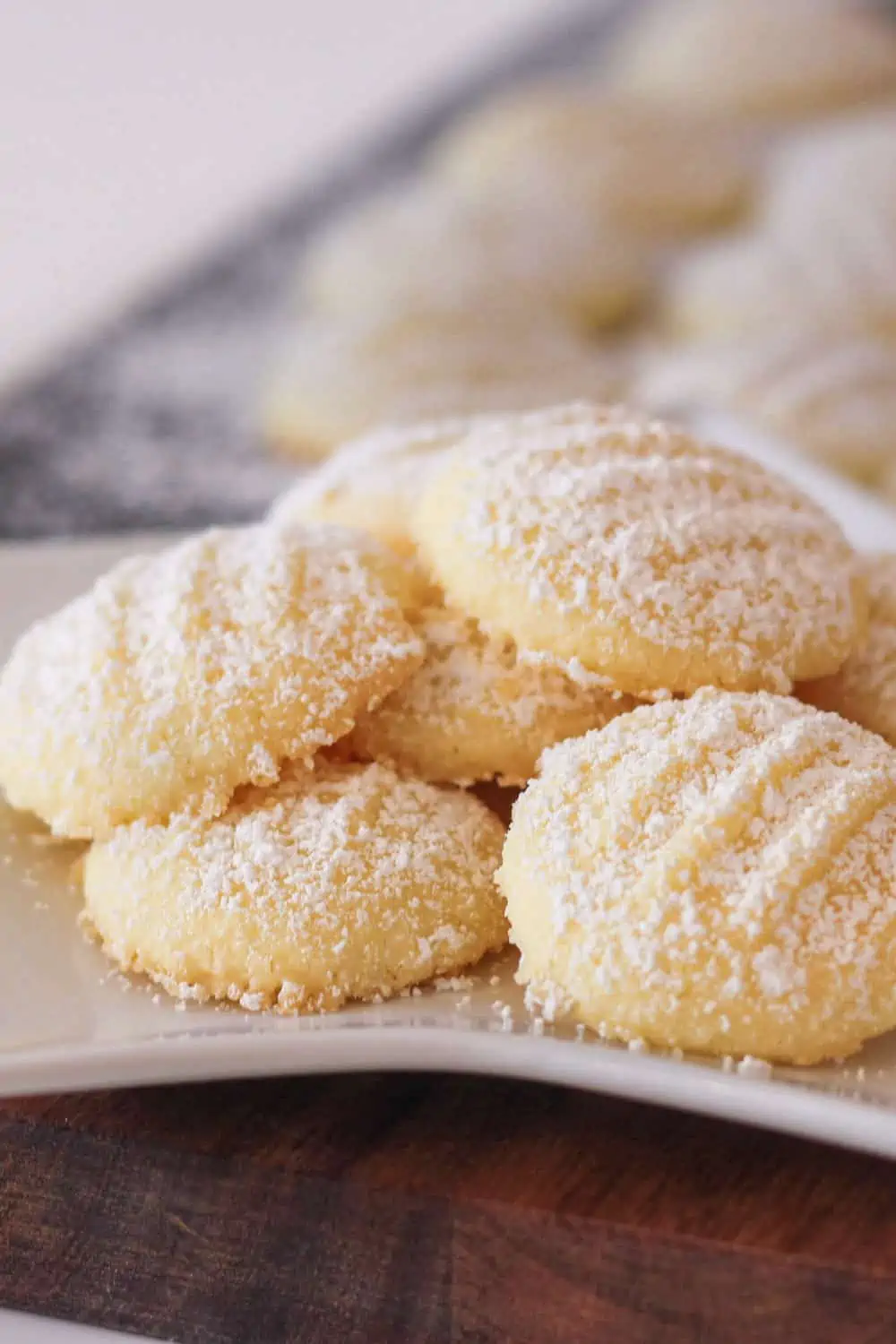 Schneeflocken Plätzchen - schnelle Kekse ohne Ei