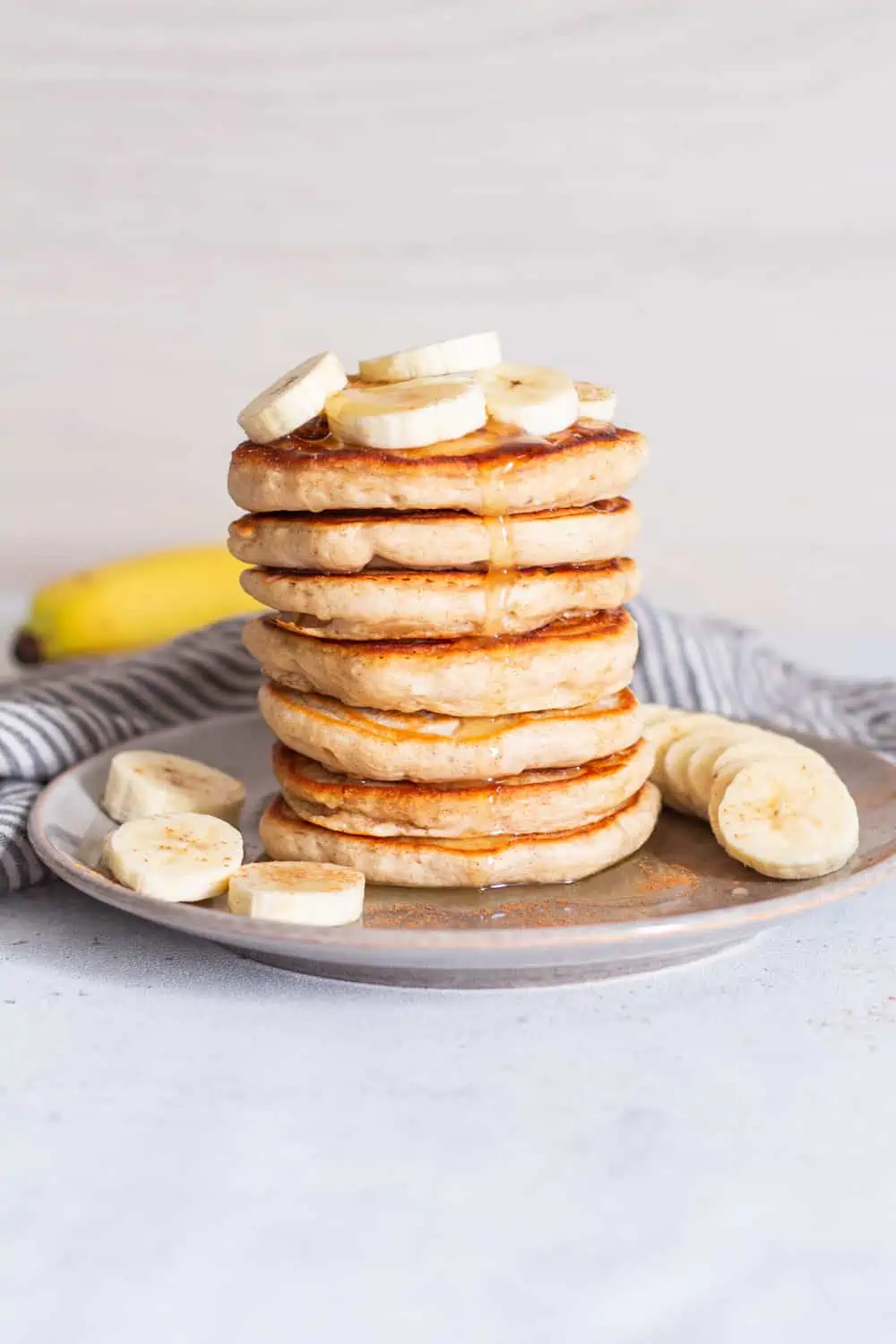 fluffige-bananen-pancakes-ohne-ei-4 Schoko Muffins - super saftig mit Öl & Kakao (bestes Rezept)