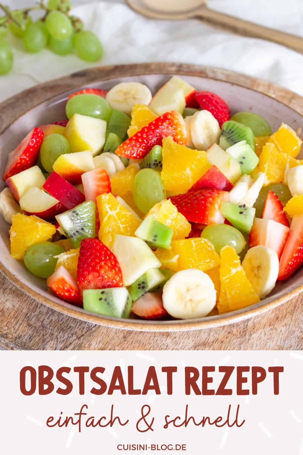 obstsalat-rezept-einfach-und-schnell Schoko Muffins Pin