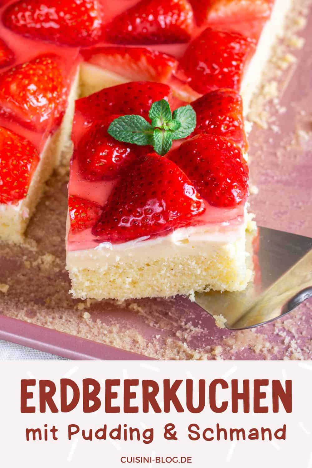 erdbeerkuchen-vom-blech-mit-schmand-und-pudding-schnelles-rezept Schoko Muffins Pin