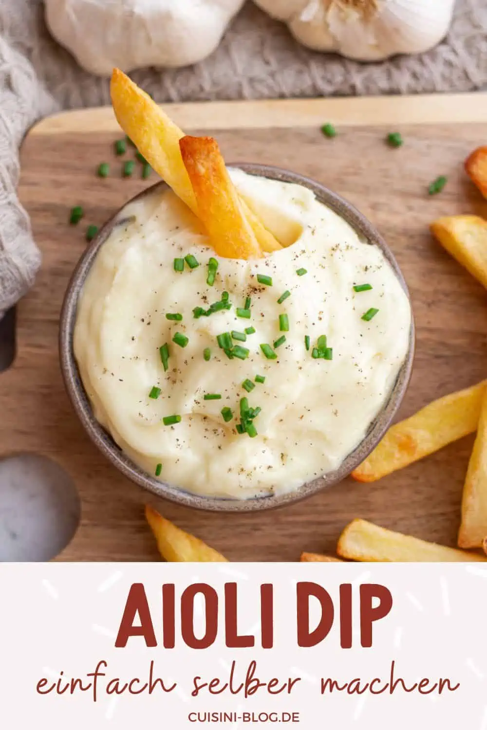 aioli-rezept-dip-einfach-selber-machen Schoko Muffins Pin