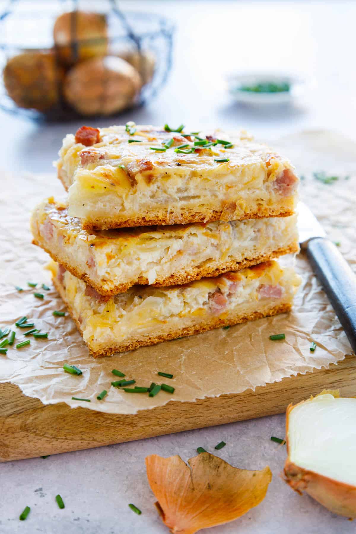zwiebelkuchen-vom-blech-ohne-hefe-und-wie-von-oma-12 Kürbisrisotto mit Hokkaido - einfach und cremig