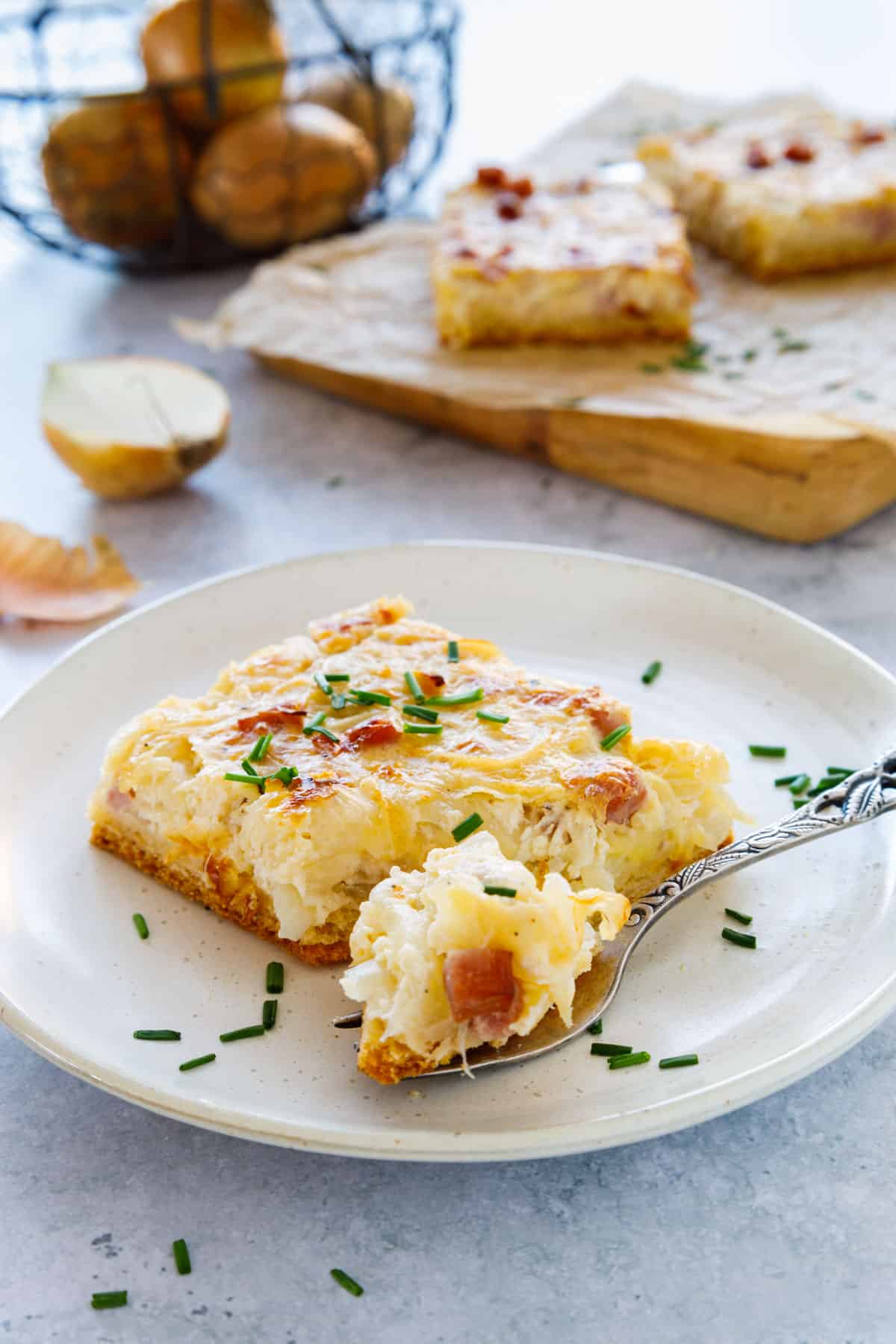 zwiebelkuchen-vom-blech-ohne-hefe-und-wie-von-oma-14 Maultaschenauflauf - einfach und schnell