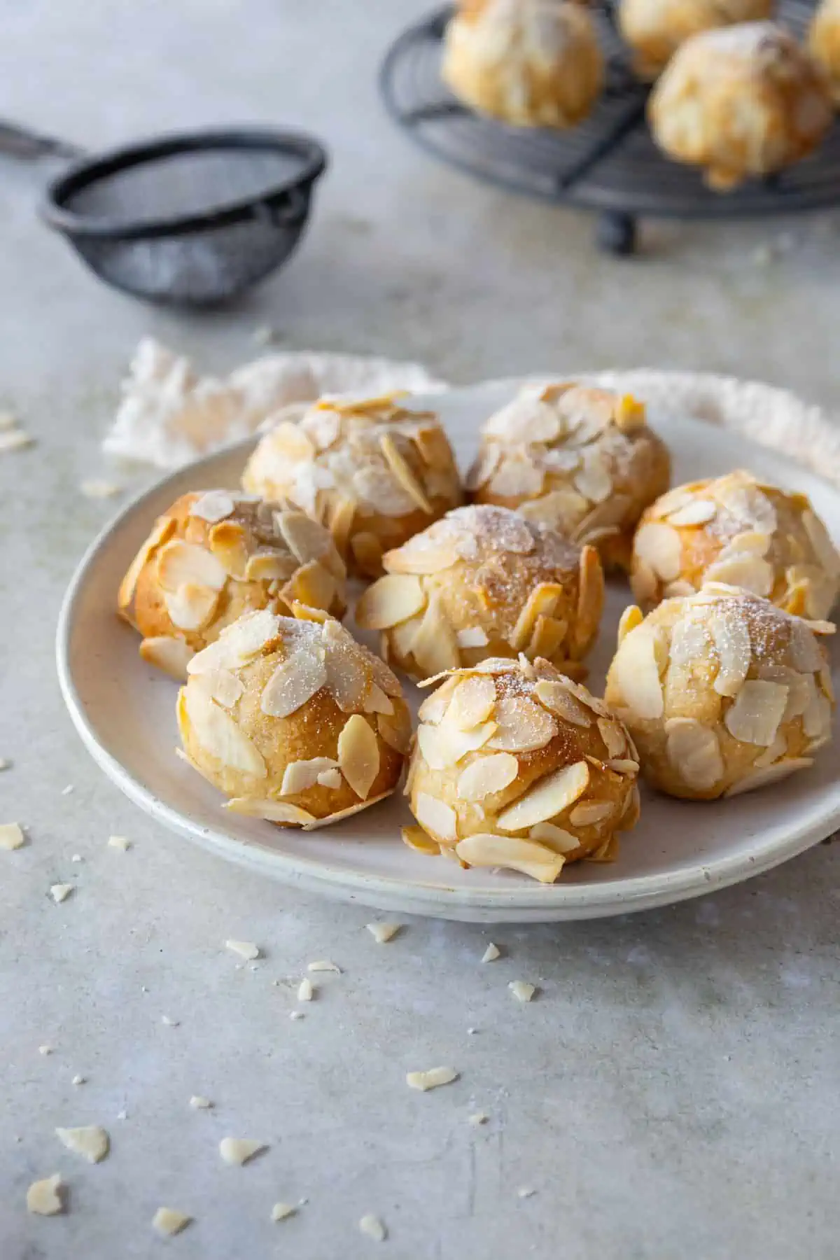 Saftige Marzipan-Plätzchen mit Mandeln - einfach und lecker