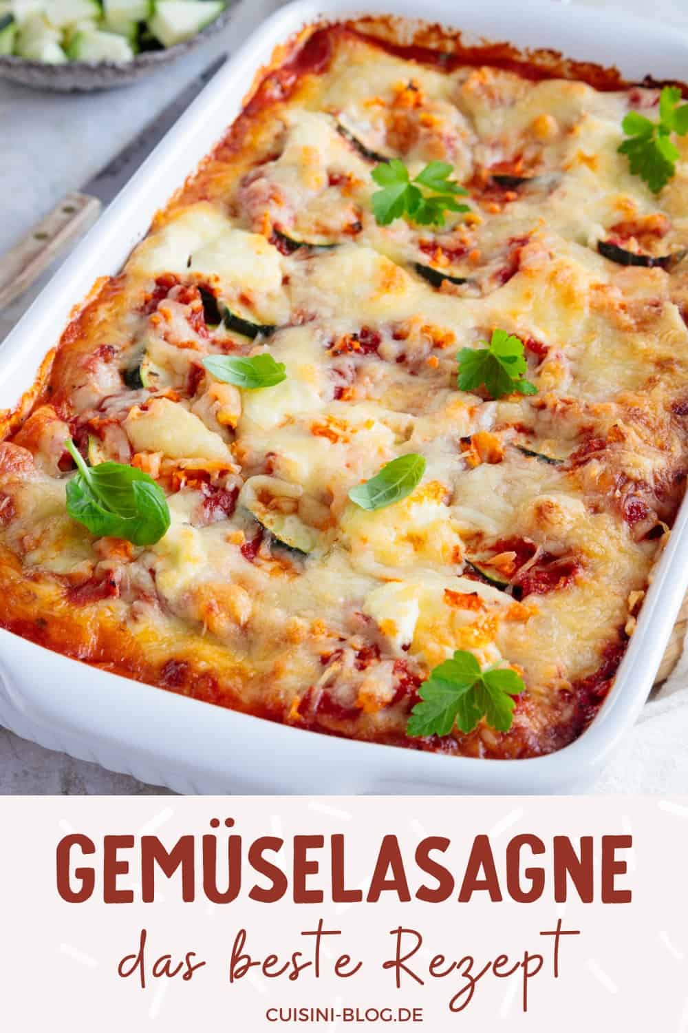 Gemüselasagne das beste vegetarische Rezept
