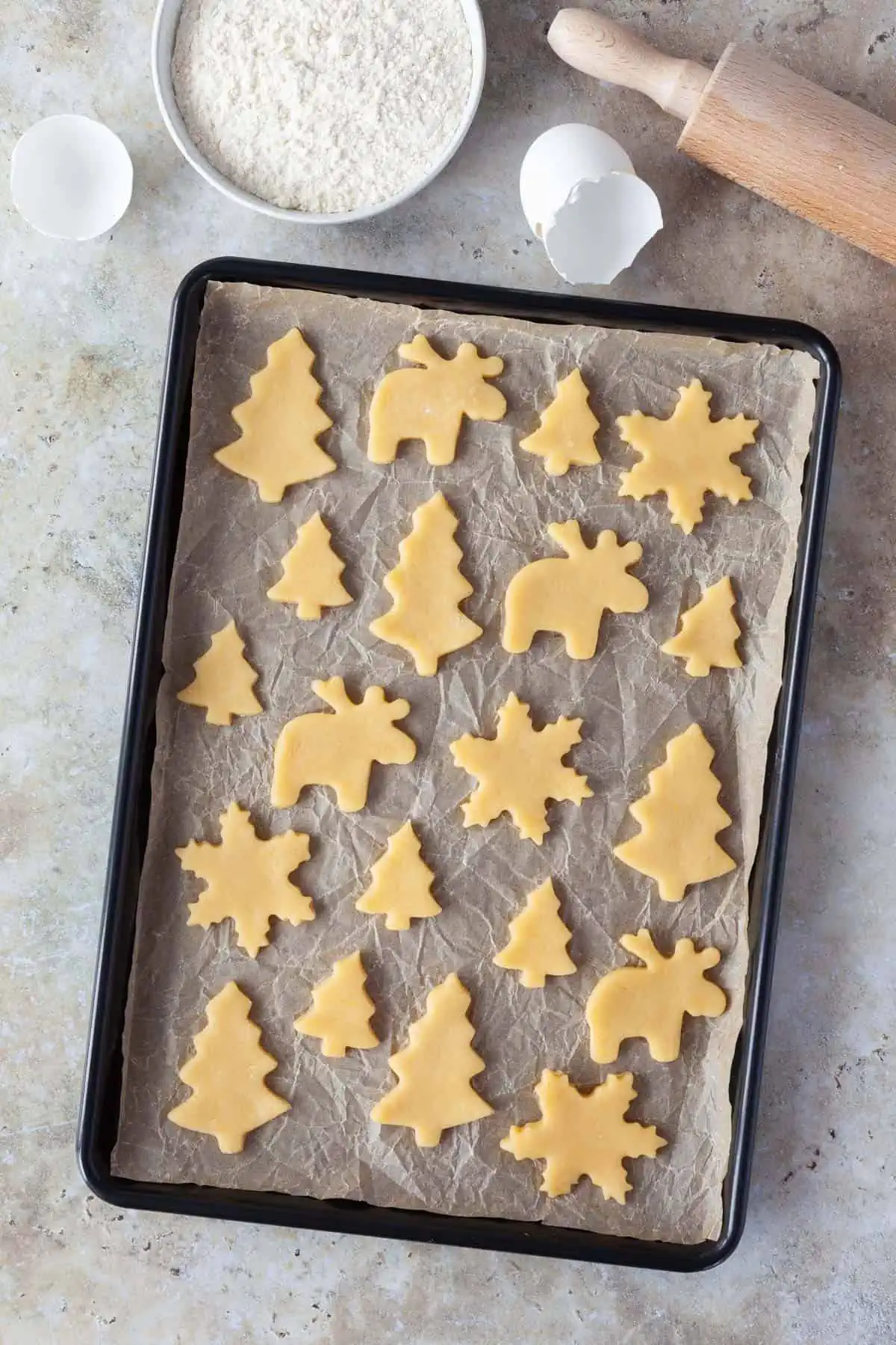 Plätzchenteig zum Ausstechen - das beste Rezept