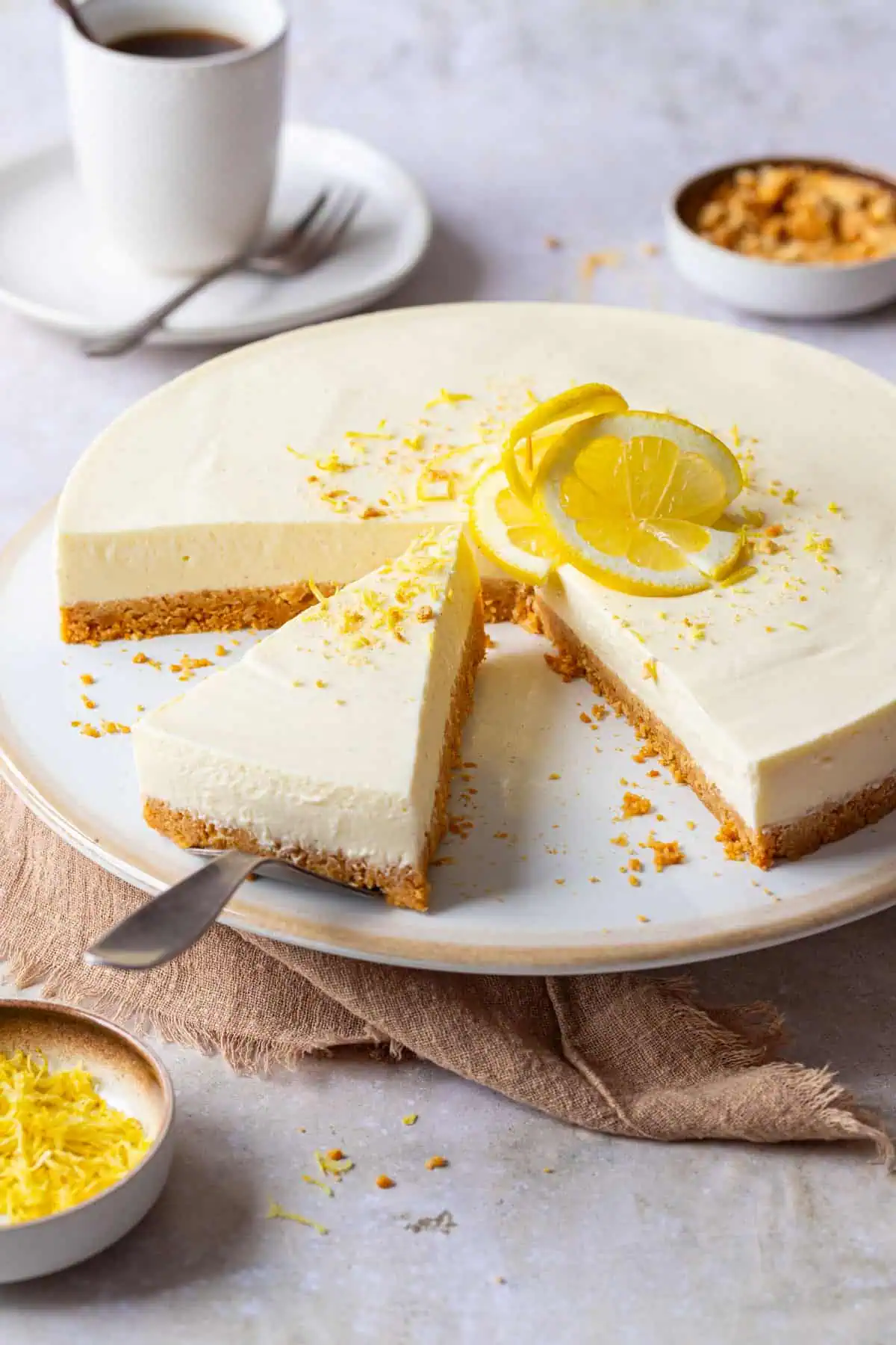 Schneller Frischkäse-Kuchen ohne Backen