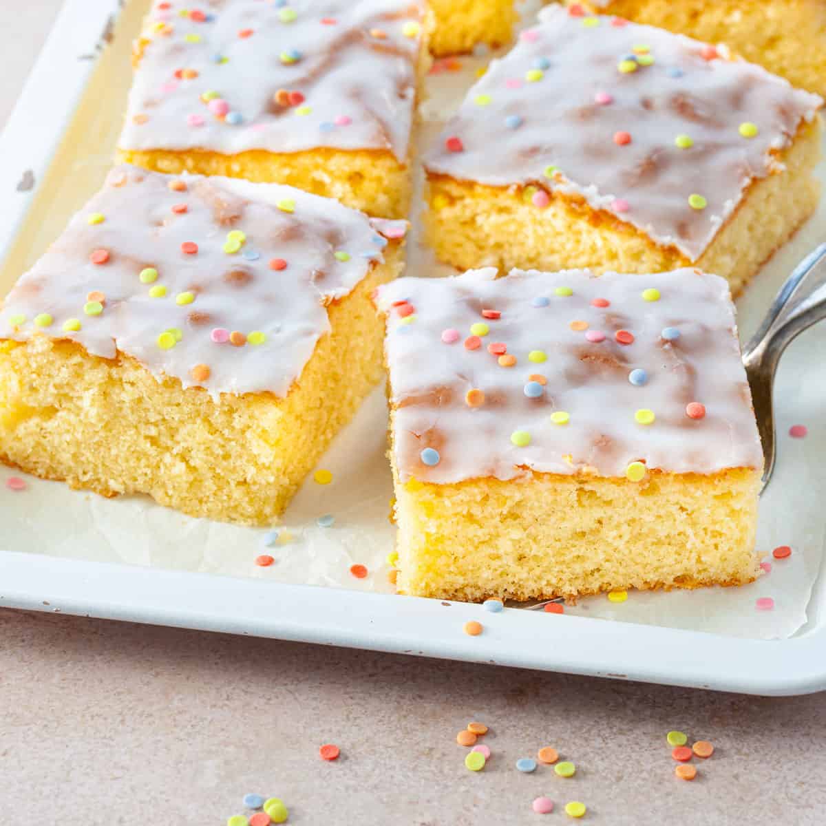Zitronenkuchen vom Blech