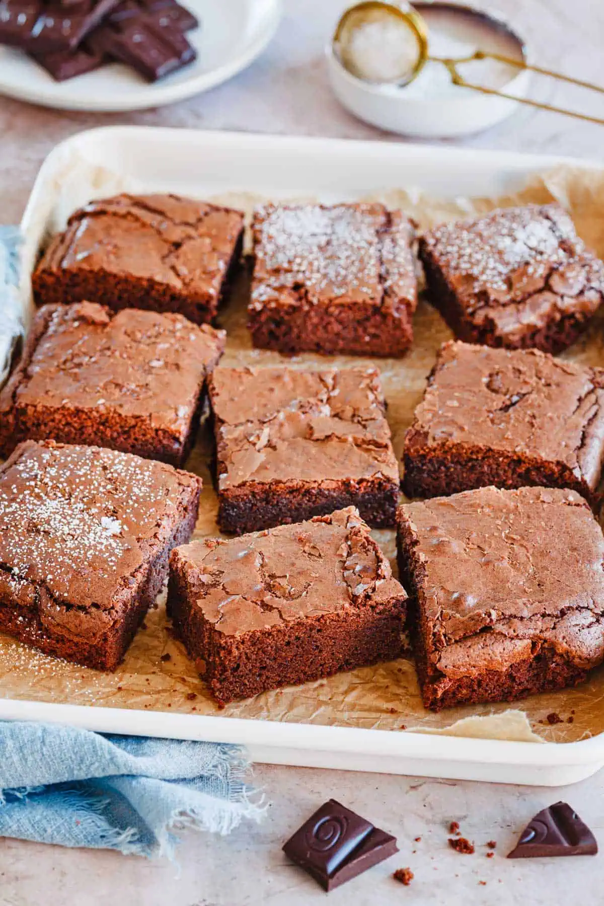 brownies-backen-saftig-schokoladig-1 Gebackene Brownies saftig und schokoladig