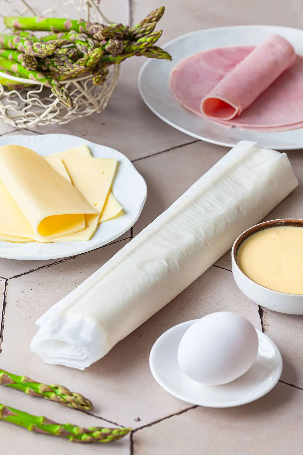 zutaten-für-grünen-spargel-im-blätterteig Zutaten für grünen Spargel im Blätterteig