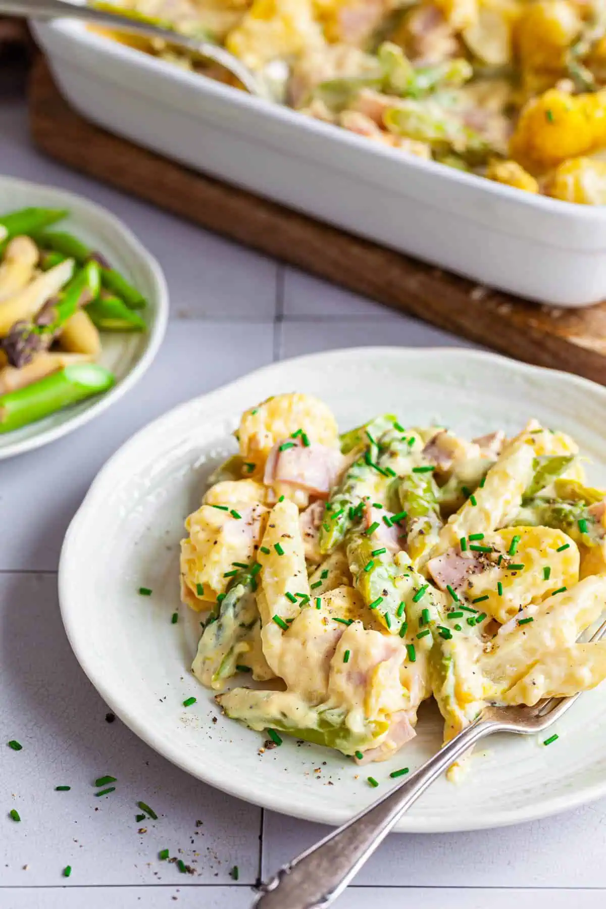 spargelauflauf-mit-schinken-und-käse-und-kartoffeln-1 Spargelauflauf mit Schinken und Käse und Kartoffeln